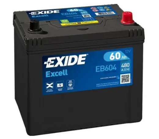 Baterie auto Exide Excell EB604 12V 60Ah 540A