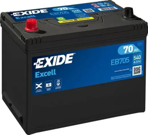 Baterie auto Exide Excell EB705 12V 70Ah 540A