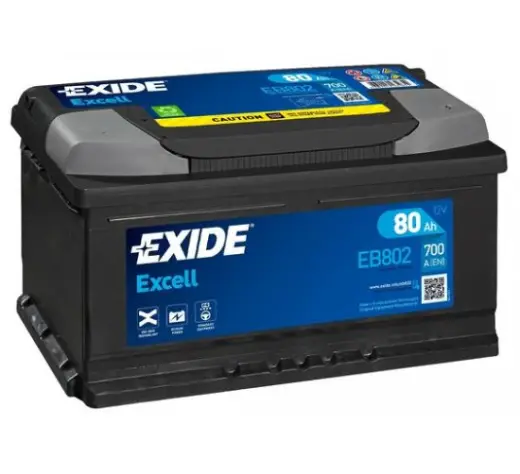 Baterie auto Exide Excell EB802 12V 80Ah 700A