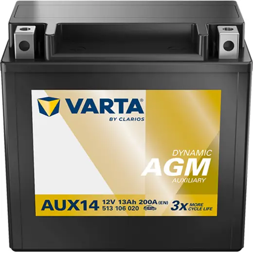 Baterie auxiliara Varta AGM 12V 13Ah 200A